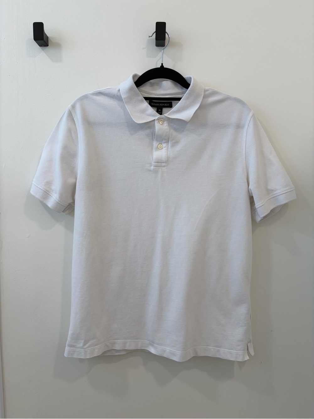 Banana Republic - White Pique - Polo Shirt